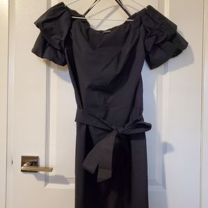 Off the Shoulder Mini Dress (Club Monaco)